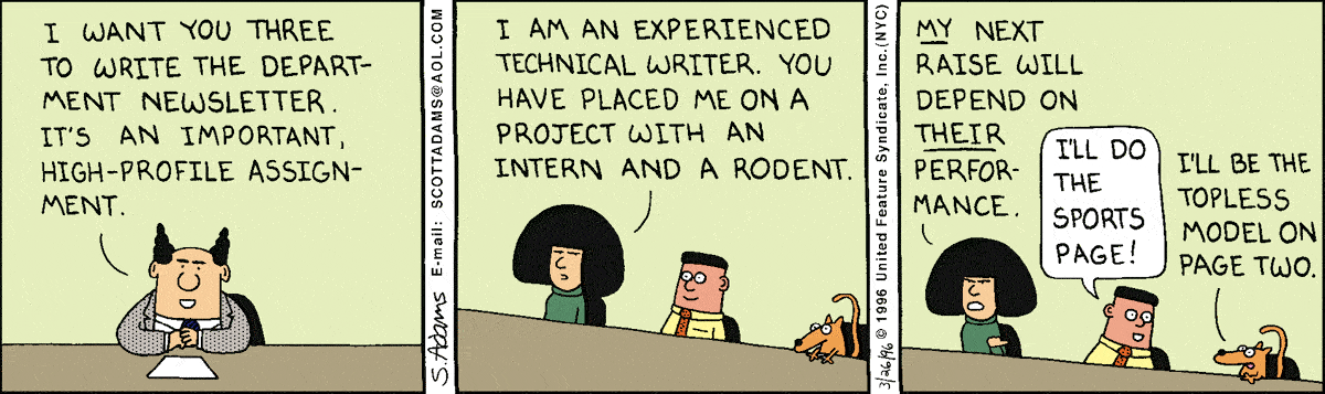 Dilbert Cartoon